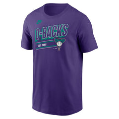 Arizona Diamondbacks Nike Cooperstown Collection Retro T-Shirt - Purple T-shirts
