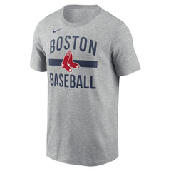 Boston Red Sox Nike Arched T-Shirt - Heather Gray T-shirts