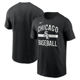 Chicago White Sox Nike Arched T-Shirt - Black T-shirts