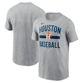 Houston Astros Nike Arched T-Shirt - Heather Gray T-shirts