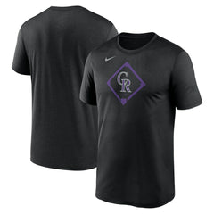 Colorado Rockies Nike Icon Legend Dri-FIT T-Shirt - Black T-shirts