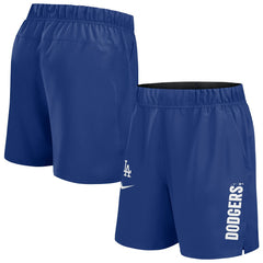 Los Angeles Dodgers Nike Woven Victory Dri-FIT Shorts - Royal Shorts