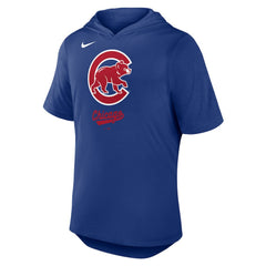 Chicago Cubs Nike Tri-Blend Hoodie T-Shirt - Royal Hoodies