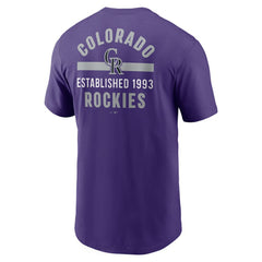 Colorado Rockies Nike 2-Hit T-Shirt - Purple T-shirts