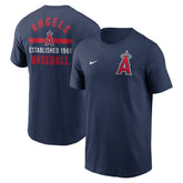 Los Angeles Angels Nike 2-Hit T-Shirt - Navy T-shirts