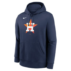 Houston Astros Nike Logo Club Fleece Hoodie - Navy Hoodies