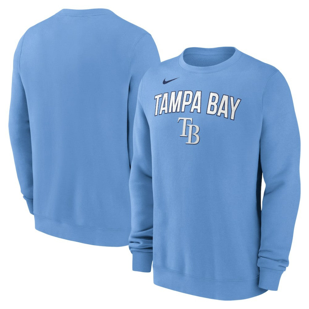 Tampa Bay Rays Nike Sweatshirt - Light Blue Sweatshirts