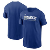 Los Angeles Dodgers Nike Team Block T-Shirt - Royal T-shirts