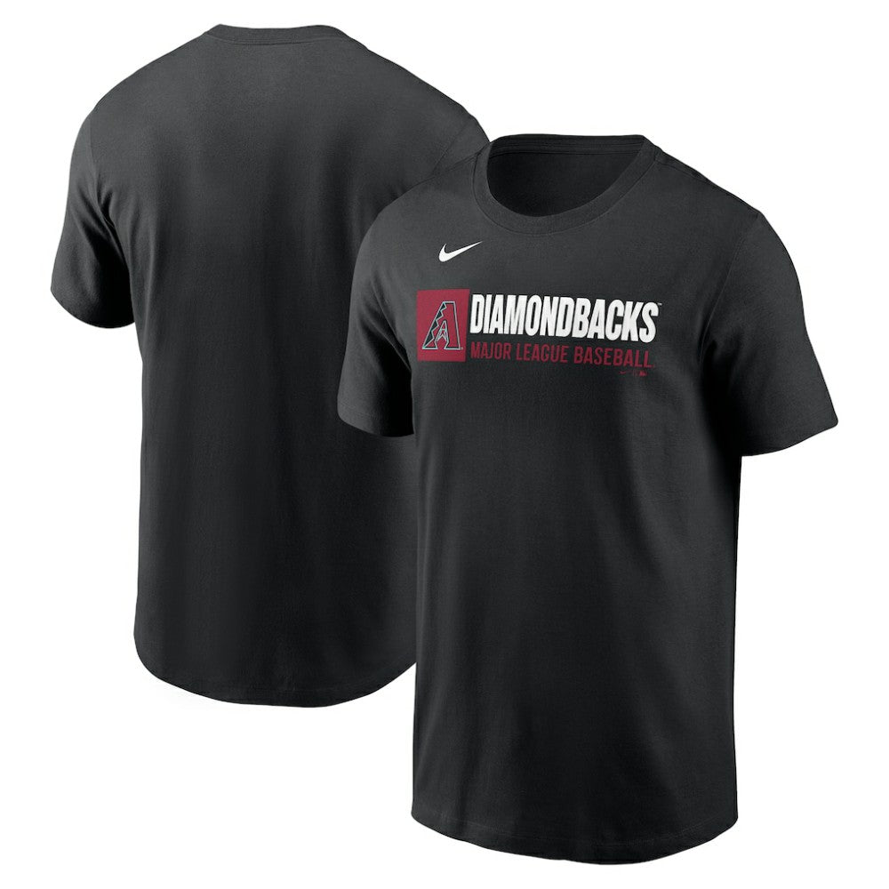 Arizona Diamondbacks Nike Team Block T-Shirt - Black T-shirts