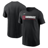 Arizona Diamondbacks Nike Team Block T-Shirt - Black T-shirts