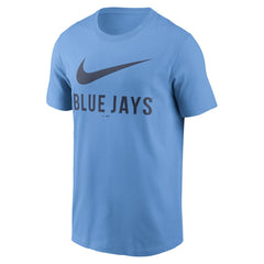 Toronto Blue Jays Nike Swoosh T-Shirt - Powder Blue T-shirts
