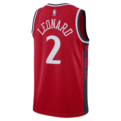 Kawhi Leonard LA Clippers Jordan Brand Unisex 2024/25 Swingman Jersey Statement Edition Red outlet