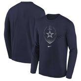 Dallas Cowboys Preschool Legend Icon Long Sleeve T-Shirt - Navy T-shirts