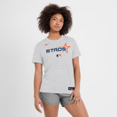 Houston Astros Nike Women's 2025 City Connect Authentic Collection Velocity Dri-FIT T-Shirt - White T-shirts