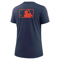Houston Astros Nike Women's Authentic Collection Early Work Tri-Blend T-Shirt - Navy T-shirts