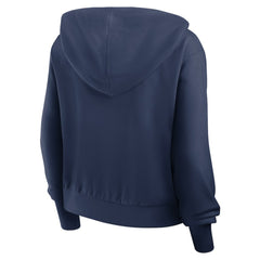 Boston Red Sox Nike Women's Cropped Chill Full-Zip Hoodie - Navy Hoodies