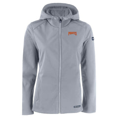 Pittsburgh Pirates Cutter & Buck Women's Evoke Eco Softshell Recycled Full-Zip Jacket - Gray Jackets
