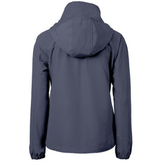 Seattle Mariners Cutter & Buck Women's Charter Eco Recycled Full-Zip Jacket - Navy Jackets