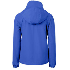 New York Mets Cutter & Buck Women's Charter Eco Recycled Full-Zip Jacket - Royal Jackets