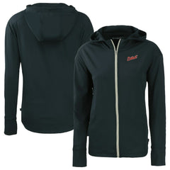Detroit Tigers Cutter & Buck Women's Daybreak Eco Recycled Full-Zip Hoodie Jacket - Navy Jackets