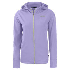Colorado Rockies Cutter & Buck Women's Daybreak Eco Recycled Full-Zip Hoodie Jacket - Purple Jackets