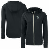 Athletics Cutter & Buck Women's Daybreak Eco Recycled Full-Zip Hoodie Jacket - Black Jackets