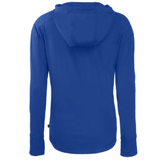 Kansas City Royals Cutter & Buck Women's Daybreak Eco Recycled Full-Zip Hoodie Jacket - Royal Jackets