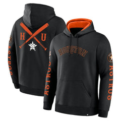 Houston Astros Fanatics Big City Legacy Fleece Pullover Hoodie - Black Hoodies