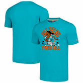 Tyreek Hill Miami Dolphins Homage Unisex Caricature Player Tri-Blend T-Shirt - Heathered Aqua T-shirts