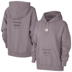 Phoenix Suns Jordan Brand Women's Courtside Statement Edition Premium Pullover Hoodie Purple outlet