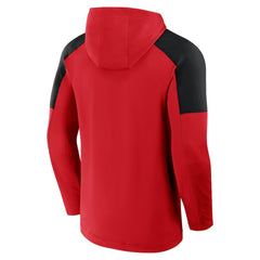 Chicago Blackhawks Fanatics Meta Game Transitional Pullover Hoodie - Red | US 201742897