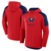 Washington Capitals Fanatics Meta Game Transitional Pullover Hoodie - Red | US 201742902