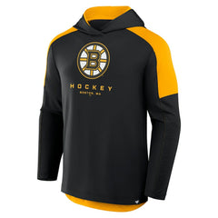 Boston Bruins Fanatics Meta Game Transitional Pullover Hoodie - Black | US 201742911
