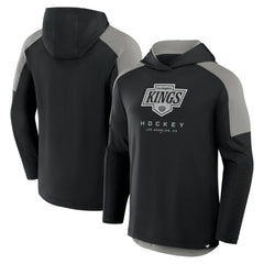 Los Angeles Kings Fanatics Meta Game Transitional Pullover Hoodie - Black | US 201742915