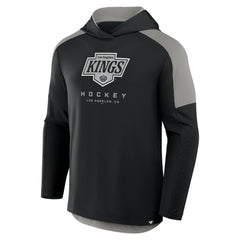 Los Angeles Kings Fanatics Meta Game Transitional Pullover Hoodie - Black | US 201742915