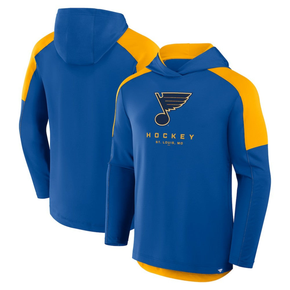 St. Louis Blues Fanatics Meta Game Transitional Pullover Hoodie - Royal | US 201742919