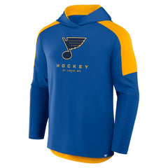 St. Louis Blues Fanatics Meta Game Transitional Pullover Hoodie - Royal | US 201742919
