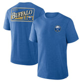 Buffalo Sabres Fanatics Fan Lanes Tri-Blend T-Shirt - Heather Royal | US 201742930