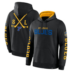 St. Louis Blues Fanatics Big City Legacy Fleece Pullover Hoodie - Black | US 201742960