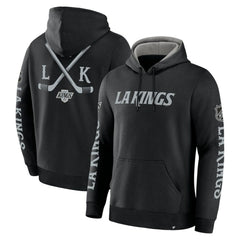 Los Angeles Kings Fanatics Big City Legacy Fleece Pullover Hoodie - Black | US 201742966