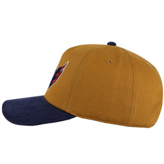 Washington Capitals American Needle Burnett Adjustable Hat - Tan/Navy | US 201747068