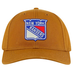 New York Rangers American Needle Hepcat Washed Twill Adjustable Hat - Tan | US 201747101