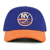 New York Islanders American Needle Burnett Adjustable Hat - Royal/Orange | US 201747129
