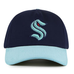 Seattle Kraken American Needle Burnett Adjustable Hat - Deep Sea Blue/Light Blue | US 201747134
