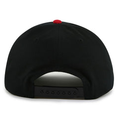 Detroit Red Wings American Needle Burnett Adjustable Hat - Black/Red | US 201747149