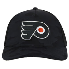 Philadelphia Flyers American Needle Valin Camo Super Tech Vented Adjustable Hat - Black | US 201747153