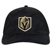 Vegas Golden Knights American Needle Valin Camo Super Tech Vented Adjustable Hat - Black | US 201747158