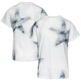 Dallas Cowboys By Way of Dallas Unisex Boxy Star T-Shirt - White T-shirts