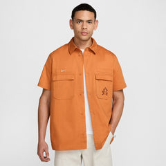 Club America CA x CA Woven Button-Down Shirt Burnt Orange - Nike sale