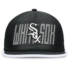 Chicago White Sox Fanatics Let's Glow Line Drive Snapback Hat - Black Hats